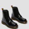 Youth 1460 Patent Leather Lace Up Boots