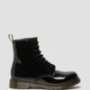 Youth 1460 Patent Leather Lace Up Boots