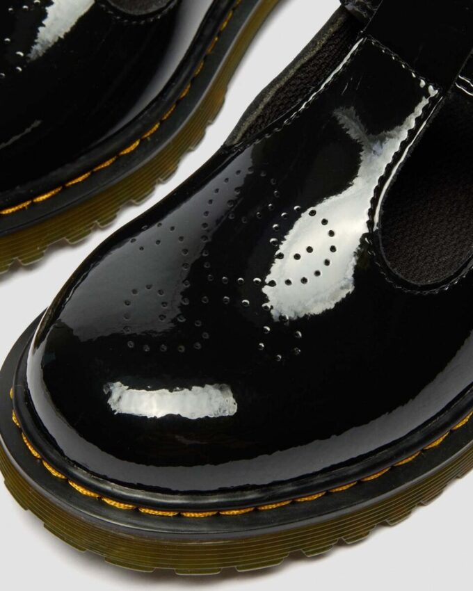 YOUTH POLLEY II Heart Patent Leather Shoes