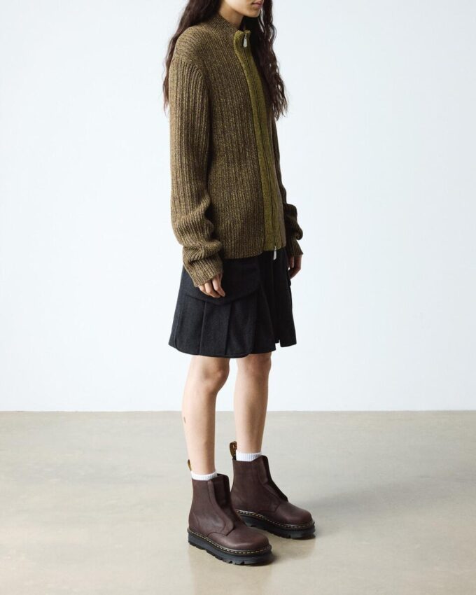 Zebzag Laceless Slip On Leather Boots Zebzag Laceless Slip On Leather Boots