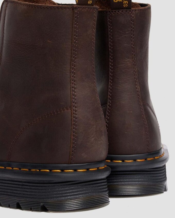 Zebzag Laceless Slip On Leather Boots Zebzag Laceless Slip On Leather Boots