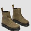 ZEBZAG LACELESS Slip On Nubuck Boots
