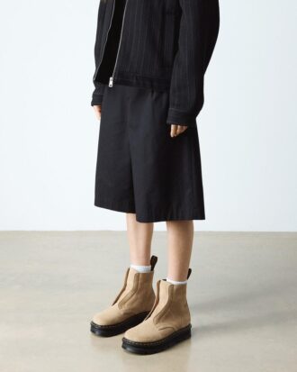 ZEBZAG LACELESS Slip On Suede Boots