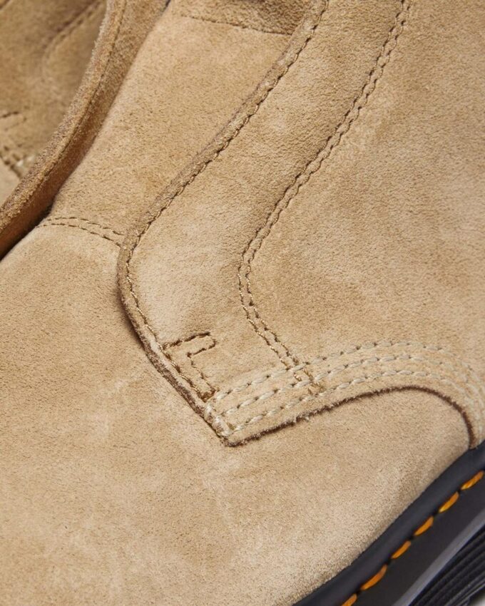 ZEBZAG LACELESS Slip On Suede Boots