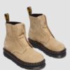 ZEBZAG LACELESS Slip On Suede Boots