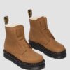 ZEBZAG LACELESS Warm Lined Slip On Nubuck Boots
