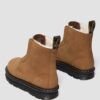 ZEBZAG LACELESS Warm Lined Slip On Nubuck Boots