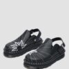 ZEBZAG MULE SOLAR FLARE Reclaimed Leather Slip On Mules