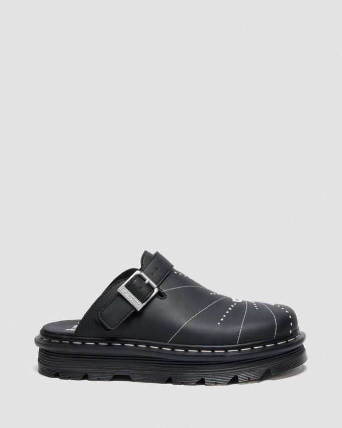 ZEBZAG MULE SOLAR FLARE Reclaimed Leather Slip On Mules