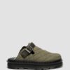 Zebzag Quilted Canvas Slingback Platform Mules