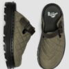 Zebzag Quilted Canvas Slingback Platform Mules