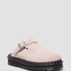Zebzag Suede Slingback Platform Mules