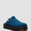 Zebzag Suede Slingback Platform Mules
