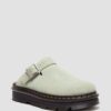 Zebzag Suede Slingback Platform Mules
