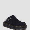 Zebzag Suede Slingback Platform Mules