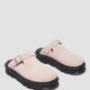 Zebzag Suede Slingback Platform Mules