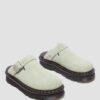 Zebzag Suede Slingback Platform Mules
