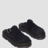 Zebzag Suede Slingback Platform Mules