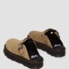 Zebzag Suede Slingback Platform Mules