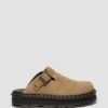 Zebzag Suede Slingback Platform Mules